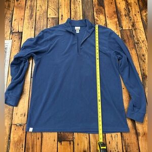 Sahalie Men's royal blueish gray buttery fleece